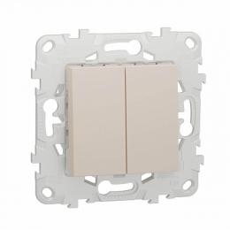 Изображение продукта Переключатель двухклавишный перекрестный Schneider Electric Unica New 